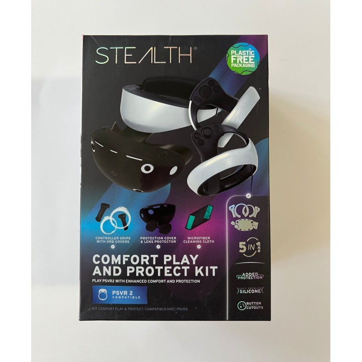 STEALTH Comfort Play & Protect Kit – zestaw ochronny do PSVR2 (5 w 1)