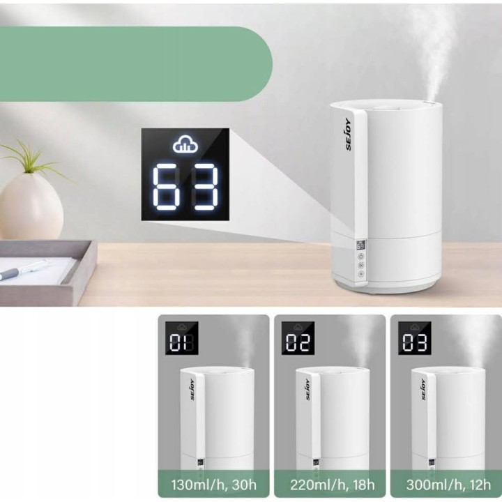 Sejoy Ultrasonic Humidifier – nawilżacz powietrza