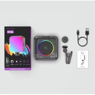 Lampa LED RGB do nagrywania – Video Light D12s