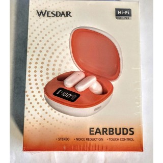 Bezprzewodowe słuchawki TWS WESDAR – Hi-Fi Sound