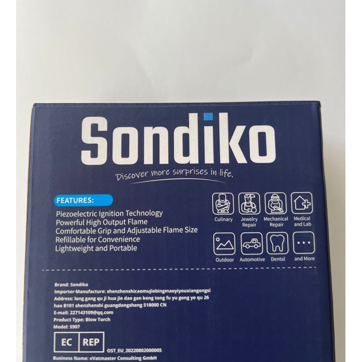Palnik gazowy Sondiko – Butane Torch