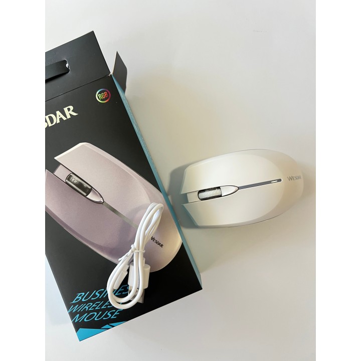 Bezprzewodowa mysz komputerowa WESDAR X536W RGB