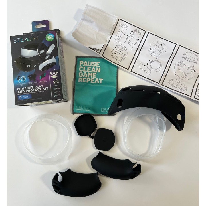 STEALTH Comfort Play & Protect Kit – zestaw ochronny do PSVR2 (5 w 1)